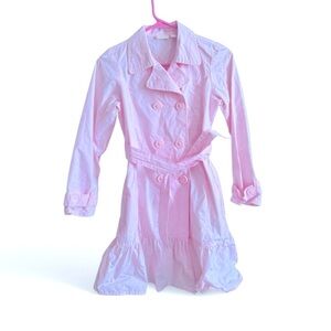 The Children Place Pink Trench Dress